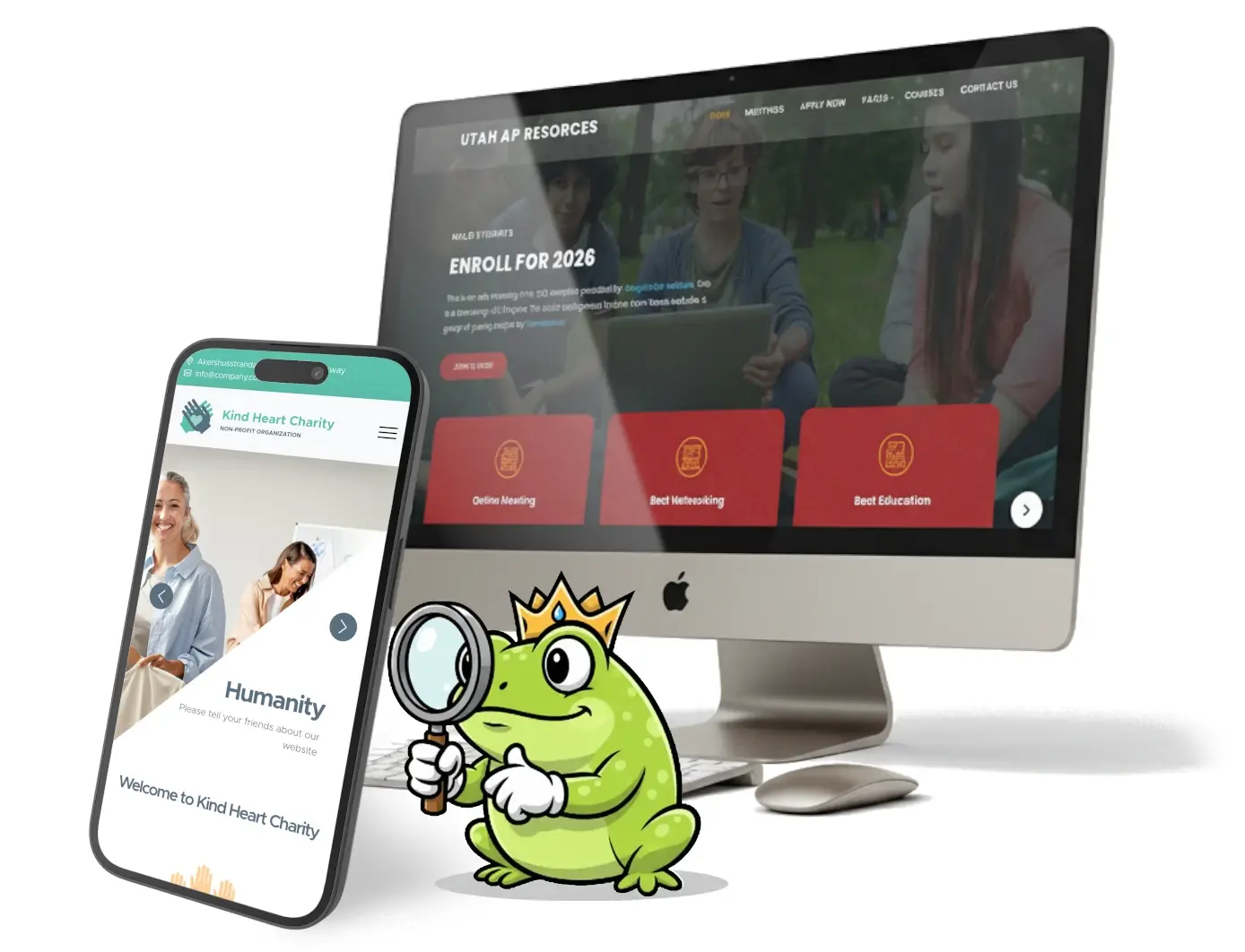 Minneapolis Web Design Services Mockup